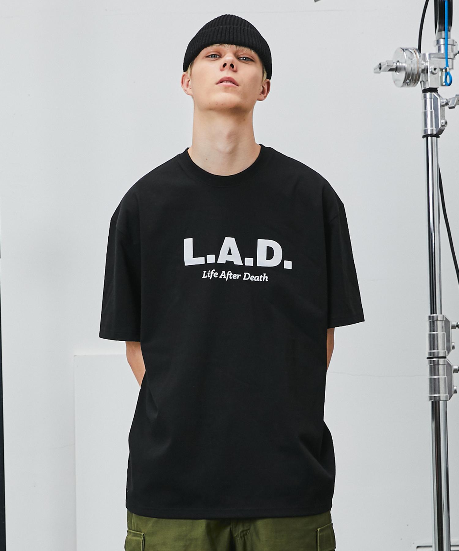 Rad Lad1001 Signature Logo Heavyweight Short Sleeve T-Shirt - Black Black/M