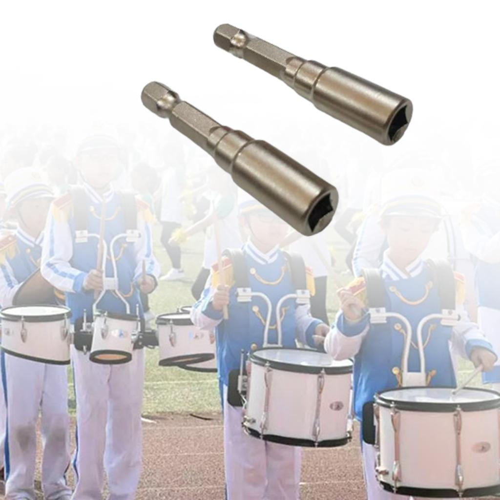 Electric Drum Key Magnetic Drum Key Metal Tuning Key Drill Bit Tension Drum Key Tuner Drum Tuning Parts Easy To Use
