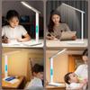 LED Desk Lamp with Wireless Charger and USB Plug In Port Bedside Night Light Touch Dimmable Eye-Caring for Gaming Reading Home