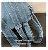 Lightweight Unisex Mini Japanese-Style Denim Backpack for Women and College Students