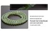 Natural Sunny Hetian Jade Women's Multi-Turn Bracelet with High Ice Green and Ice Base Beads
