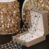 1Meter Star Chains Micro Inlay Crystal Stars Copper Chains for Handmade Bracelet Necklace Supplies DIY Jewelry Making Components
