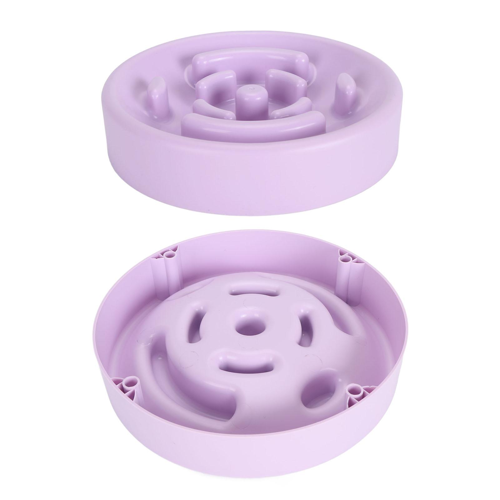 Slow Feeder Dog Bowl Interactive Puzzle Slow Feeding Pet Bowl Prevent Choking Dog Dishes for Medium Small Dogs