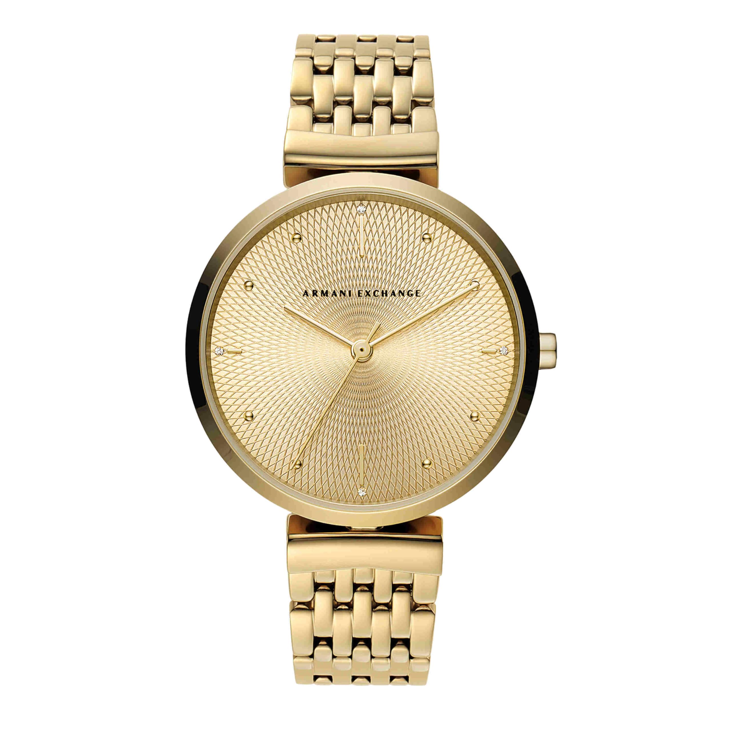 Armani Exchange Analog Stainless Steel Watch AX5902 Women s золотой