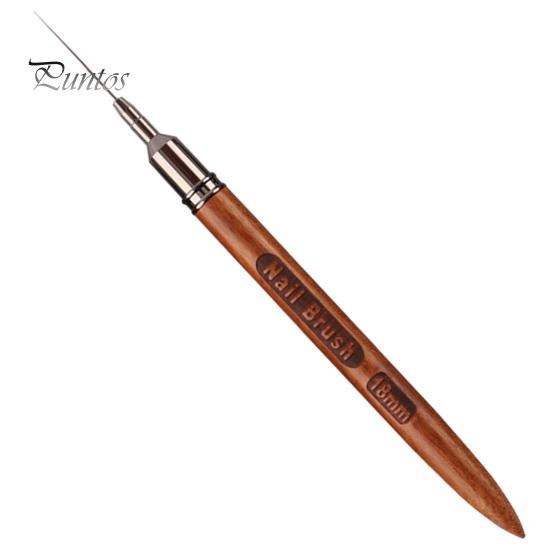 Nail Art Liner 6/9/12/15/18mm Super Fine Brush DIY Drawing Lines Stripe Flower Pattern Multifunctional Manicure Painting Pen Professional Nail