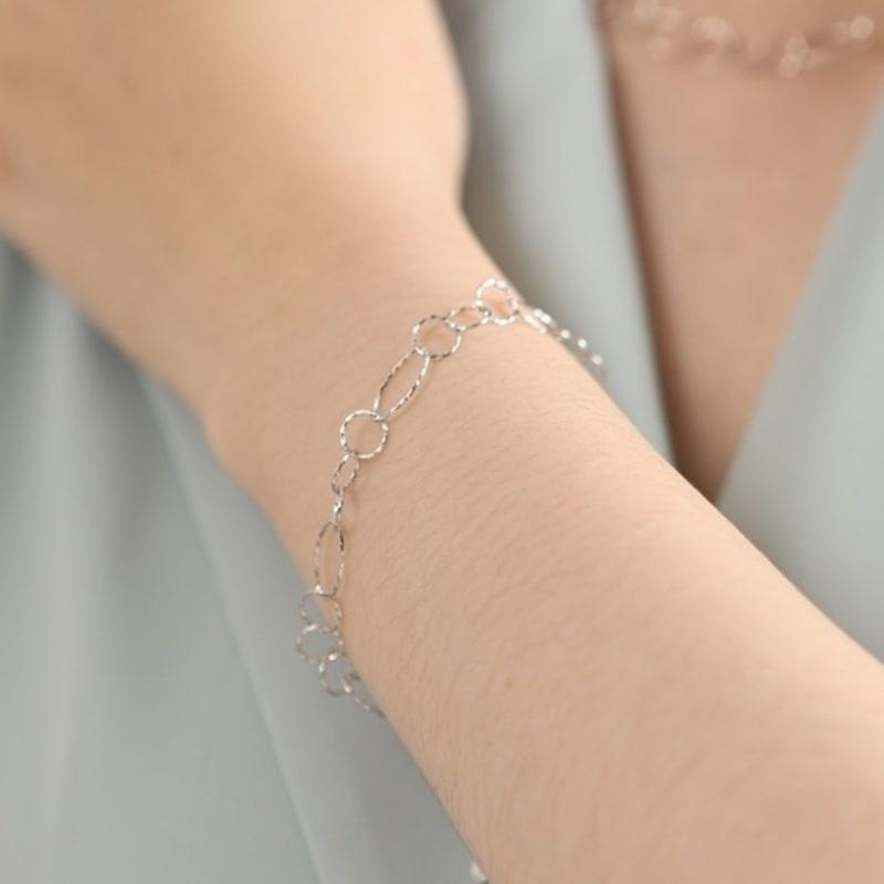 ozel Silver925 ITALY CHAIN Bracelet PS003B