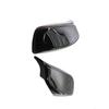 For BMW 5 Series E60 E61 E63 E64 2004-2007 Mirror Lamp Housing Rear View Mirror Cover Glossy Black  51167078360 51167078359