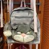 The Cheshire Cat Aristocats Lucifer Plush Backpack Zipper Capacity Large