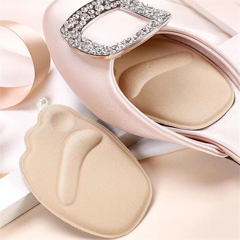 Bequeme rutschfeste stoßdämpfende Silikon-Vorfußpolster für Damen