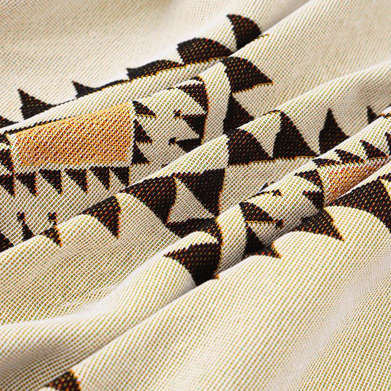 Double Side Boho Plaid Decorative Blankets For Bed Sofa Cover Camping Picnic Blanket Mat Tapestry Chair Couch Slipcover Blanket