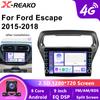 Android 13 Car DVD Radio For Ford Escort 2015-2018 Stereo Head Unit Multimedia Player GPS 4G 8Core Navigation No 2din DVD QLED Screen HDR