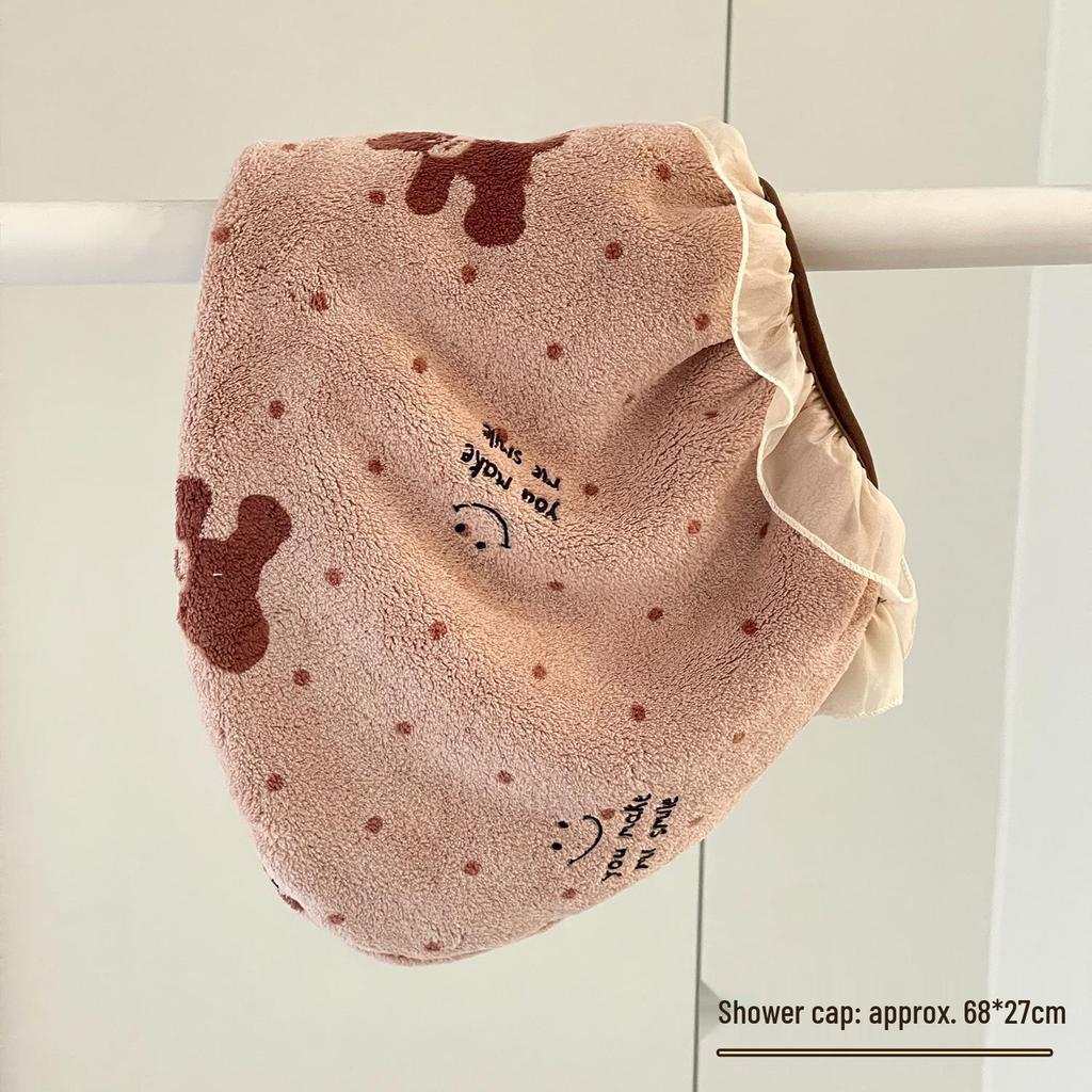 2025 Women's Quick-Dry Absorbent Bath Towel Set: Includes Hair Drying Cap and Wearable Wrap for Home Use