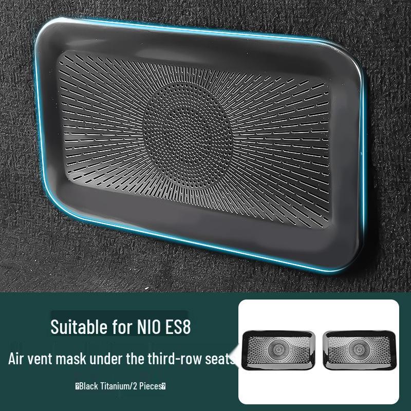 Nio ES8 Third Row Seat Air Vent Anti-Clog Cover - Car Interior Accessory