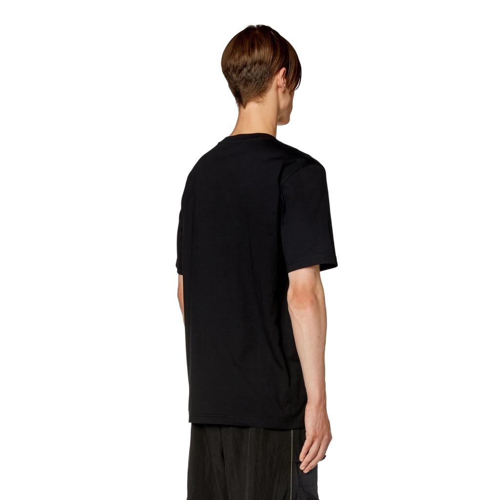 Diesel Mens Hardware Circle Logo T-Shirt