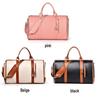Multifunctional Travel Handbag: Large Folding Overnight & Trolley Suit Bag for Women