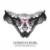 Female Underwear Lace Seamless Thongs Women's Pants Sexy Pearl G-String  Women Crotchless Breathable Sleepwear