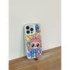 Oxygen Dog Cute Drag Rabub for Apple IPhone16promax Mobile Phone Case 15 Protective Case