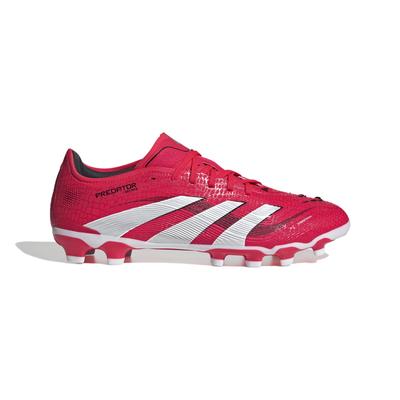 Predator Pro Soccer Unisex Lucid Black Size HG/AG Cleats, Adult, NLH38, Red/Footwear White/Core (ID3825), 27.5cm