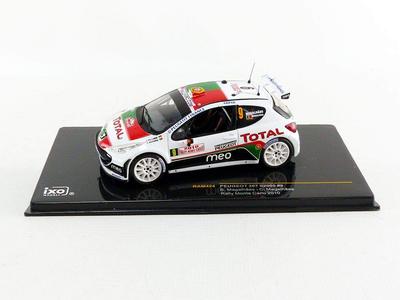 Ixo Peugeot 207 S2000 2009 Rally Monte Carlo 7th Place #9 B.Magalhae