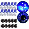 Cciyu 10 Pack Blue T10 5-5050-SMD PC194 LED Bulb Instrument Panel Cluster Dash Light Twist Lock Socket Fit 2000-2002 For Honda Accord