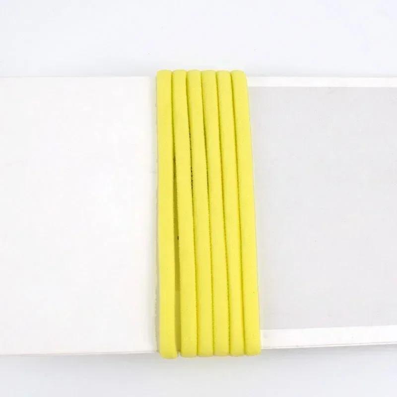 5/10/20Meters Elastic Band 3/5mm Colored Polyamide Rope Decor Rubber Tape Oil Core Hair Ring Stretch Ropes Sewing Accessories