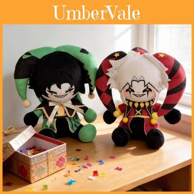 Pierrothe Harlequin Plush Doll With Short Velvet Fabric For Collectors And Kids