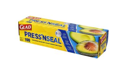 GLAD Press and Seal Wrap 30cm x 31m 100 Rol Meervoudig Gebruik Bijenwas Wrap Groente Bewaartas