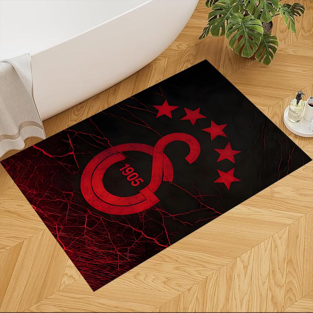 Aslanlar GS Floor Rug Office Rug Perfect for Entryway Game Room Dining Room Dormitory Anti-slip Rug Office home decor Perfect Gift for Women/Men