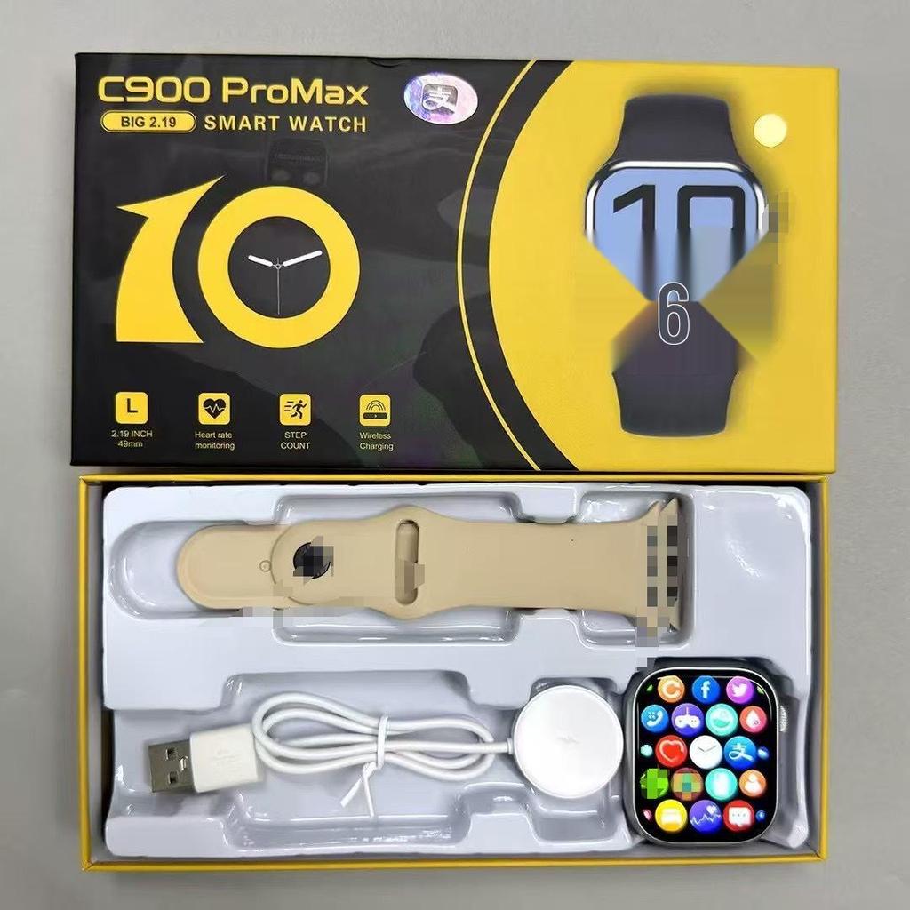 S9 Smartwatch: Bluetooth-Anruf, Herzfrequenz- und Blutdruckmonitor, Multifunktionale S10 Sport Herrenuhr