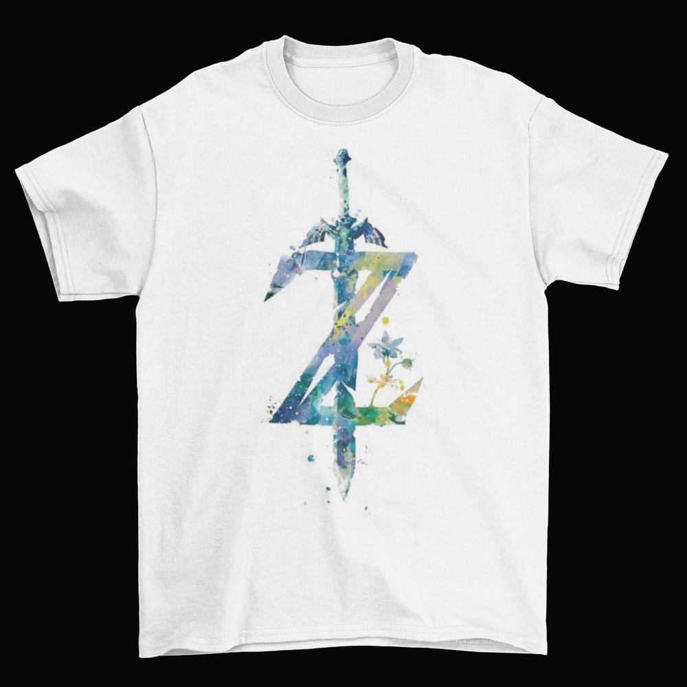 

Legend of Zelda Symbol TShirt Unisex Cotton Adult Funny Twilight Link Garden Unisex T-Shirt S