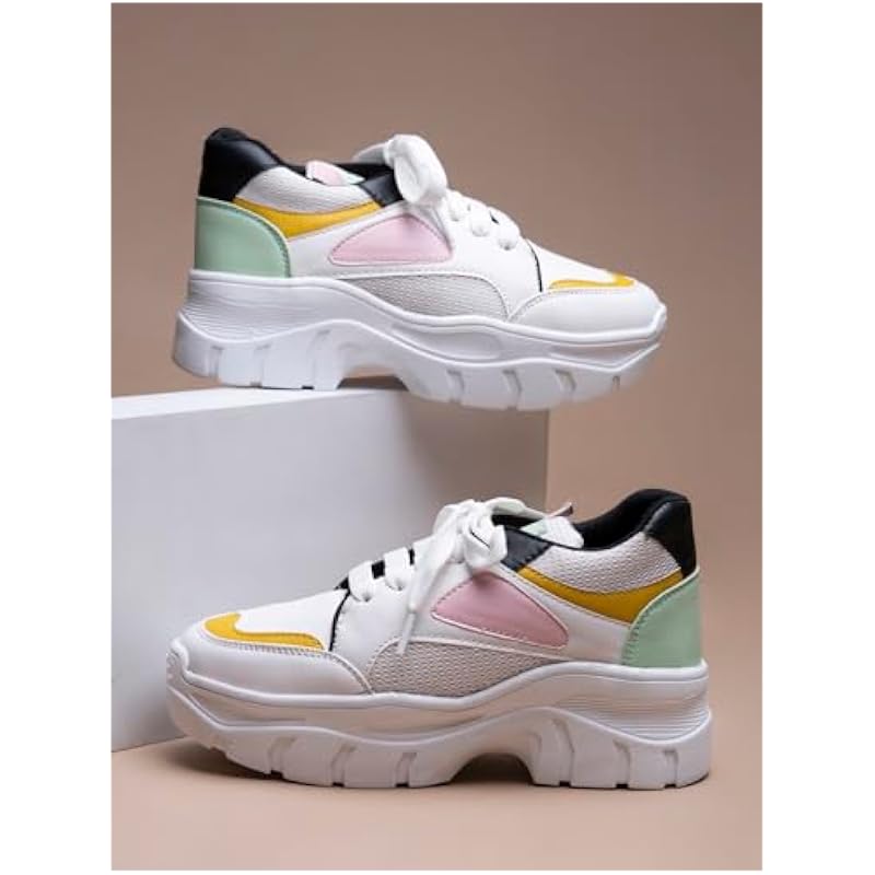 Shoetopia Girls A-6 White Casual Shoe - 6 Uk (Girls-A-6-White)