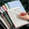 Notes do zapisywania nut B5, 60 kartek - Wielokrotnego użytku, luźne arkusze z pięciolinią, dwustronny zeszyt ćwiczeń dla muzyków i kompozytorów