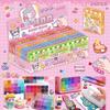 Handmade Bean Mosaic DIY Kit: Children's Educational Toy Set & Pendant