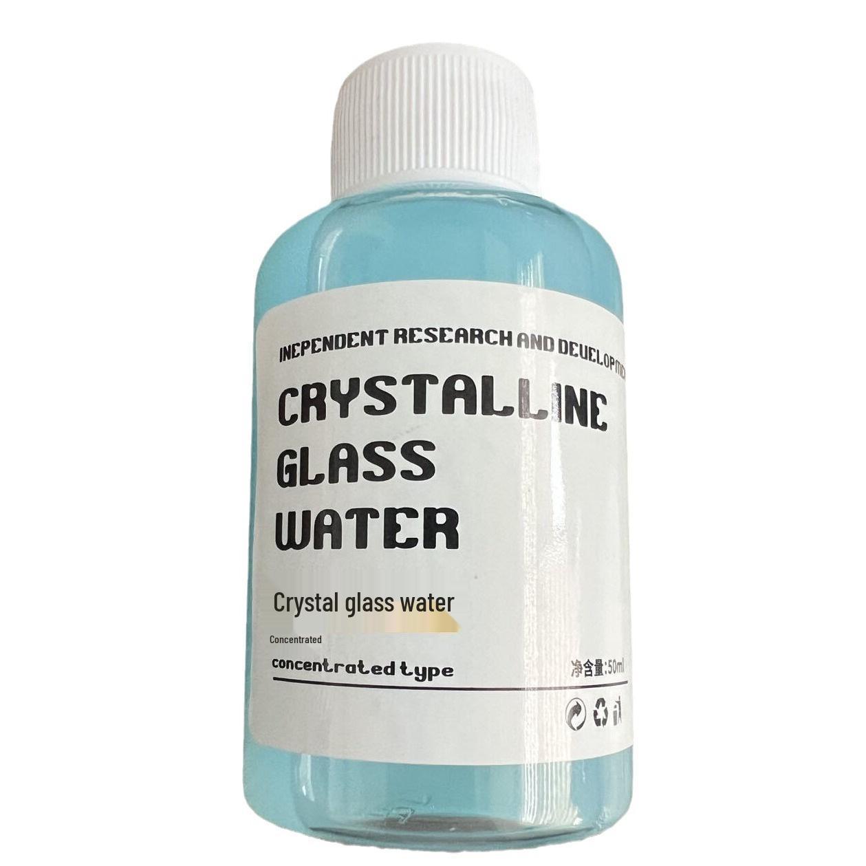 Hydrophobic Crystal Glass Car Wiper Fluid – Rainproof, Insect & Oil Film Remover