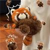 Love The Brown Raccoon Plush Toy Doll To Soothe The Raccoon Doll