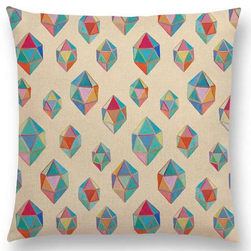 New Cute Christmas Gift Fruit Pumpkin Ice Cream Interesting Art Colorful Decorative Pattern Cushion Cover Sofa Throw Pillow case