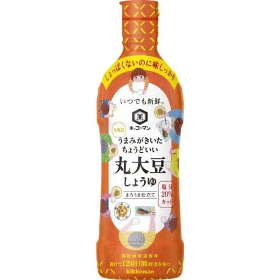 Kikkoman Foods Always Fresh Marudai Soy Sauce Mild Flavor 620ml