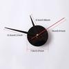 Rahmenlose Acryl 3D Wanduhr Modern Geräuschlos DIY Heim Büro Schlafzimmer Wohnzimmer Innen Digital Analog Uhr Dekoration