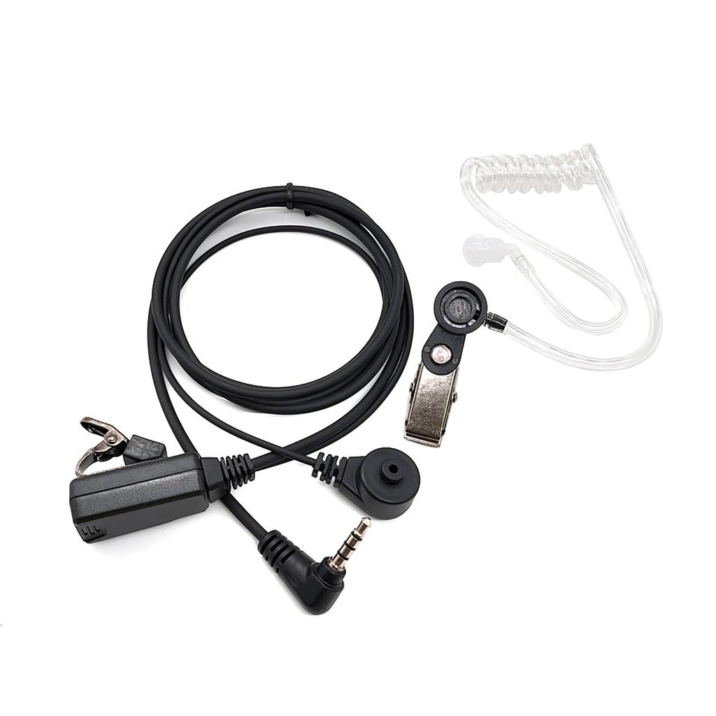 Replacement Headphone Coil Tube Earpiece Headset Air Tube Earpiece Headset PTT Earpiece for 1s Talkies