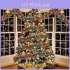 Colorful Pvc Christmas Decoration Garland For Holiday Party Atmosphere 500cm Length