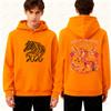 Men Double-Sided Hoodie 2026 Chinese New Year Fire Horse Pattern Sweatshirt Streetwear Clothing for Men Year of the Horse Them