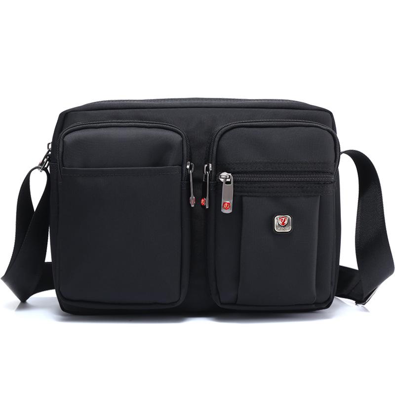 

Men s Waterproof Oxford Crossbody Shoulder Bag - Multifunctional Casual Sports Backpack
