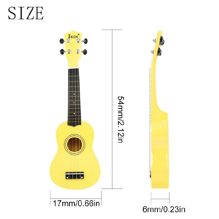 Wood Ukulele for Beginners 21 Inch Wood Ukelele Kits for Kids Adult Student Starter Professional Ukulele Set with Bag