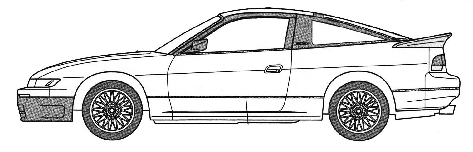 

Fujimi Model Initial D Series Sileity Mako Sato 1/24 No.003 ISD-003 синий