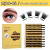 False Eyelashes - Glue-Free DIY Segmented Lashes, Formaldehyde-Free, Voluminous & European Curl, Self-Adhesive Makeup