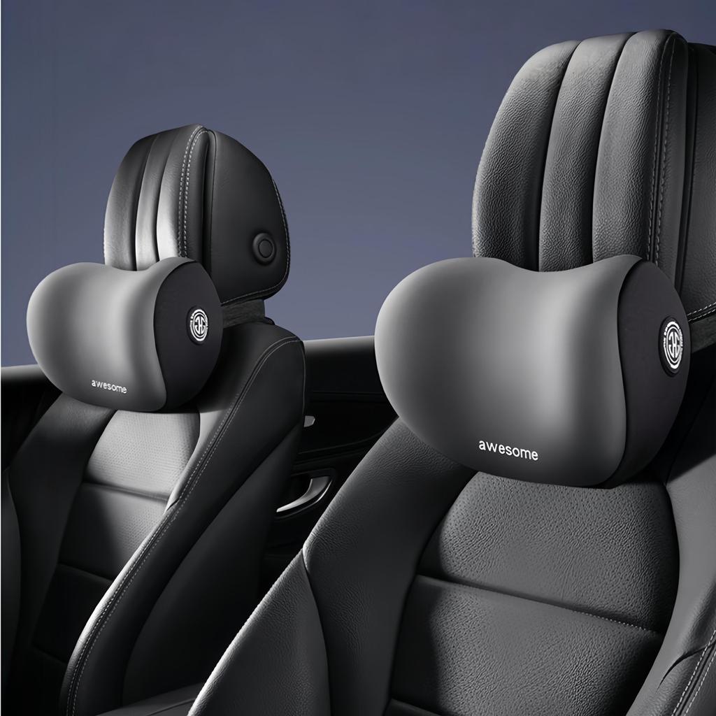 Blå Bil Minneskum Nakkestøtte Og Lendenpute Tretthetslindring Lendenstøttepute Komfortabel Kjøring Nakke Beskyttelse Stol Lendenstøtte