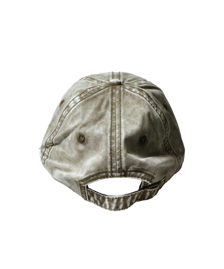 Seullipiseullib Sp Vintage Washing Light Khaki Ball Cap