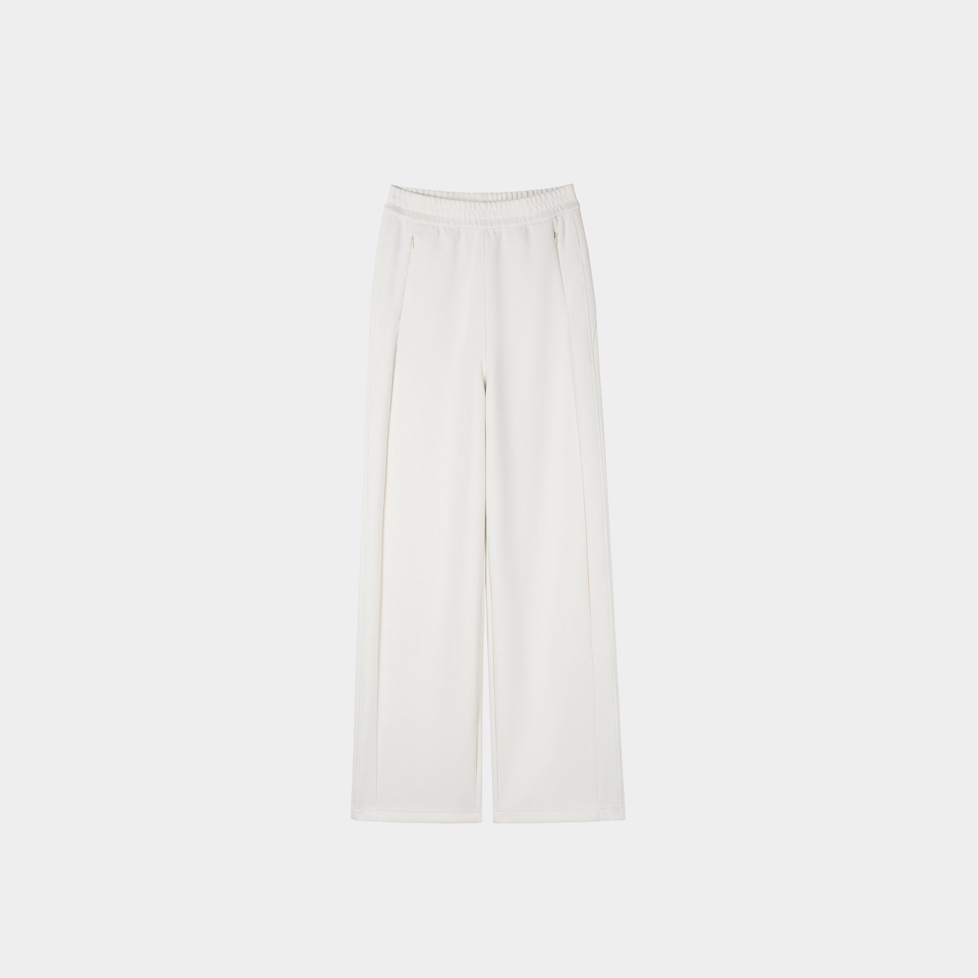 Lulu Women s High-Waisted Wide-Leg Sand Washed Casual Pants CY012 M