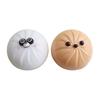 Cartoon Steamed Bun Toy Anti-anxiety Simulated Dumpling Squeeze Sensory Fidget Toy Slow Rising Stress Relief Dough Ball Hand Toy