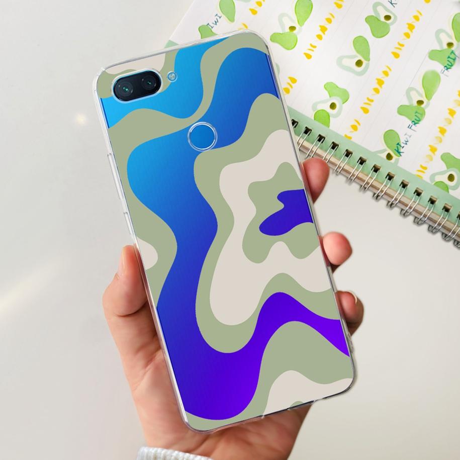 For Xiaomi Mi 8 Lite Case Fashion Soft Silicone Phone Case For Xiaomi Mi 8 SE / Mi 8 Pro Mi8 Lite Clear Tpu Cover Astronaut Capa